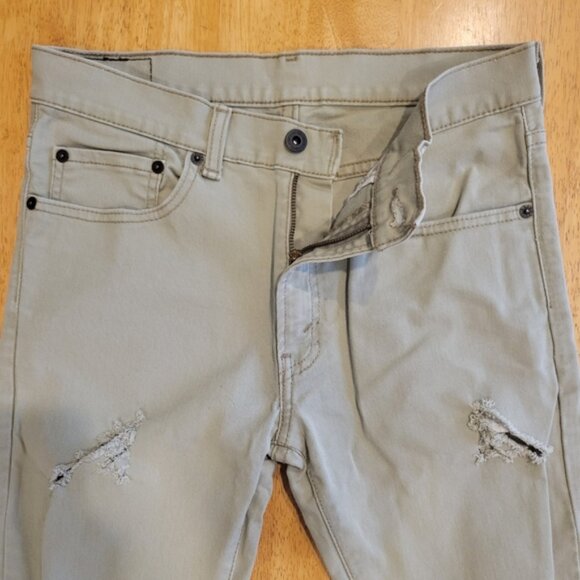 EUC Levi's 510 super skinny khaki color - Picture 2 of 5